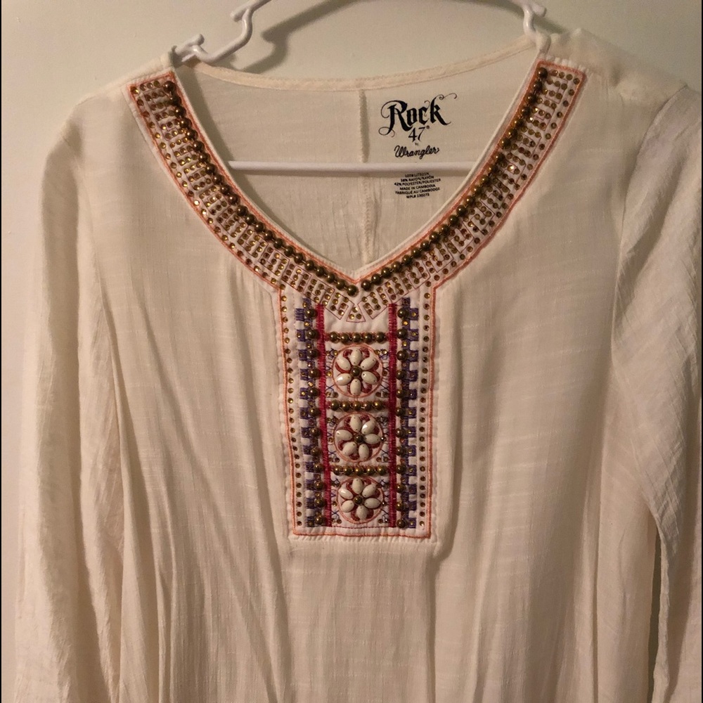 Rock beaded top
